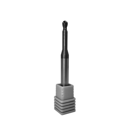 65HRC 2 Flute Cemented Carbide End Mill For Hard Steel