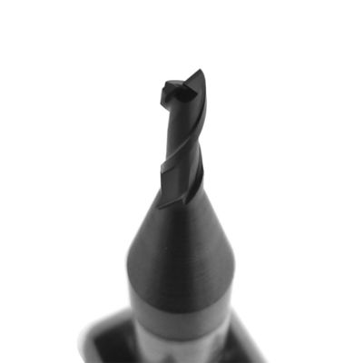 55HRC 2 Flutes 2mm Tungsten Carbide End Mill For Metal