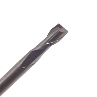 55HRC 2 Flutes 2mm Tungsten Carbide End Mill For Metal